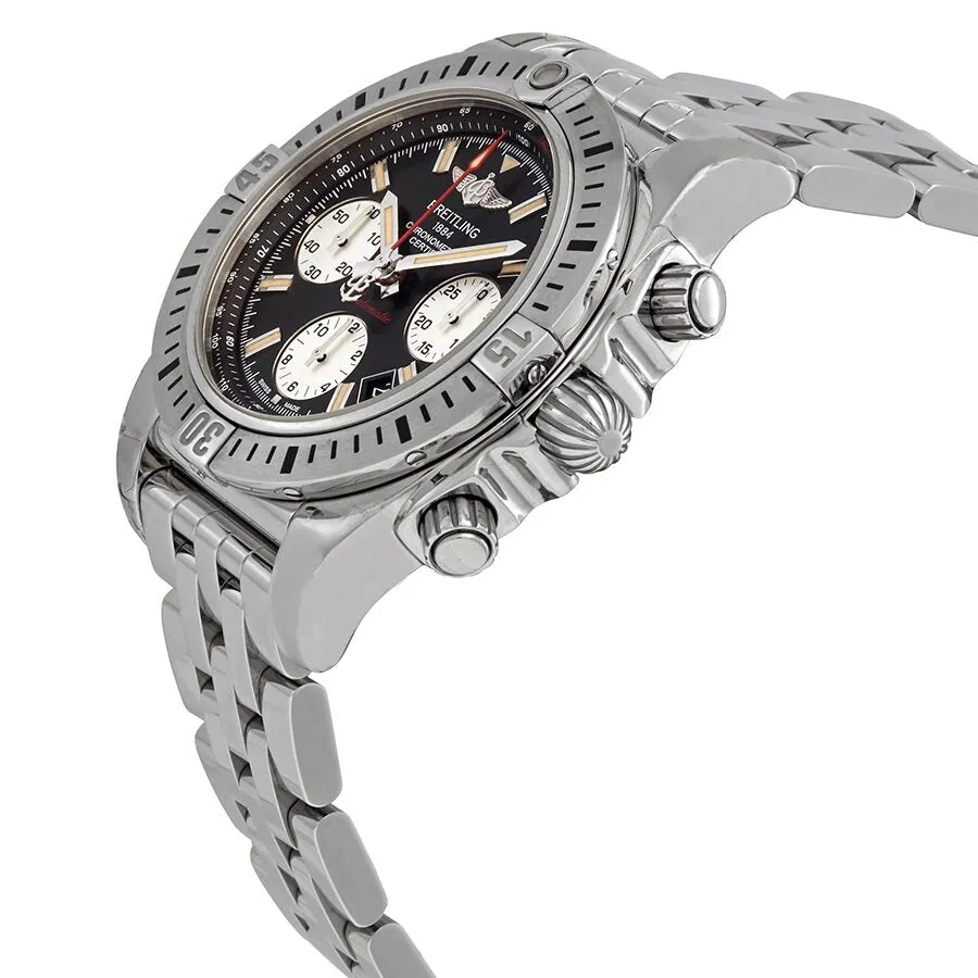 Breitling Chronomat 41 Airborne Chronograph Automatic Chronometer Black Dial Men's Watch AB01442J/BD26-378A