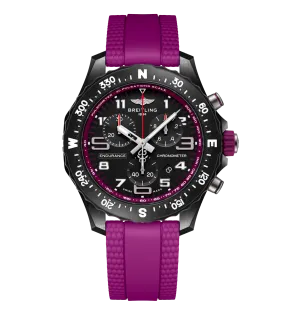 Breitling Endurance Pro 38 Watch with Purple Strap