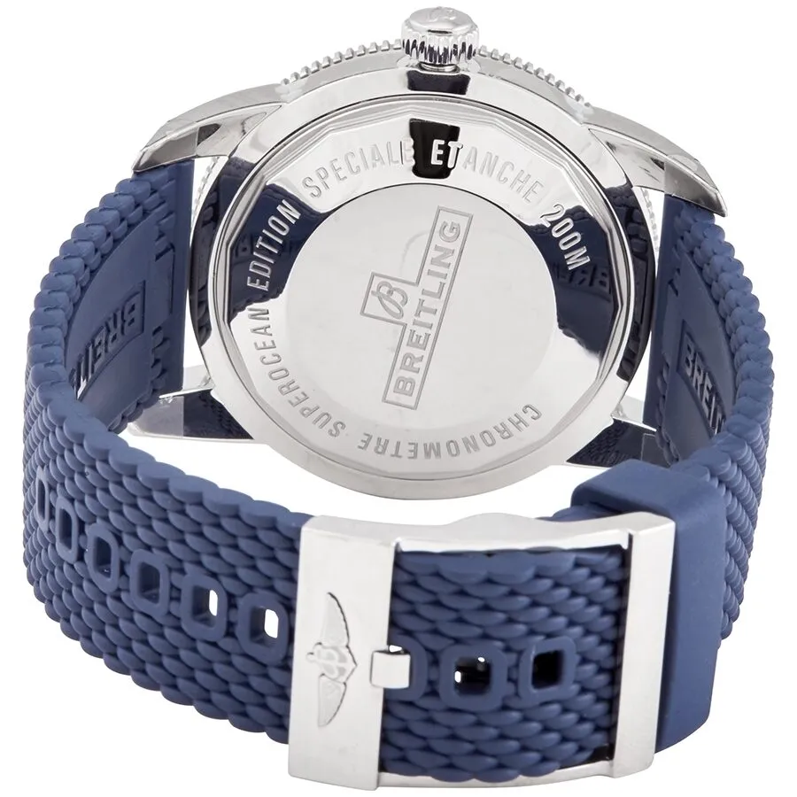 Breitling Superocean Heritage II Automatic Men's 46 mm Blue Aero Classic Rubber Watch AB202016/G828-277S