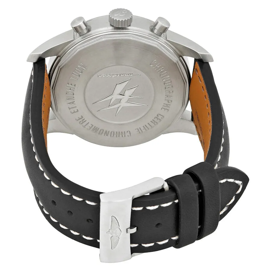 Breitling Transocean Chronograph Unitime Pilot Black Dial Men's Watch AB0510U6-BC26BKLT AB0510U6/BC26-441X-A20BASA.1