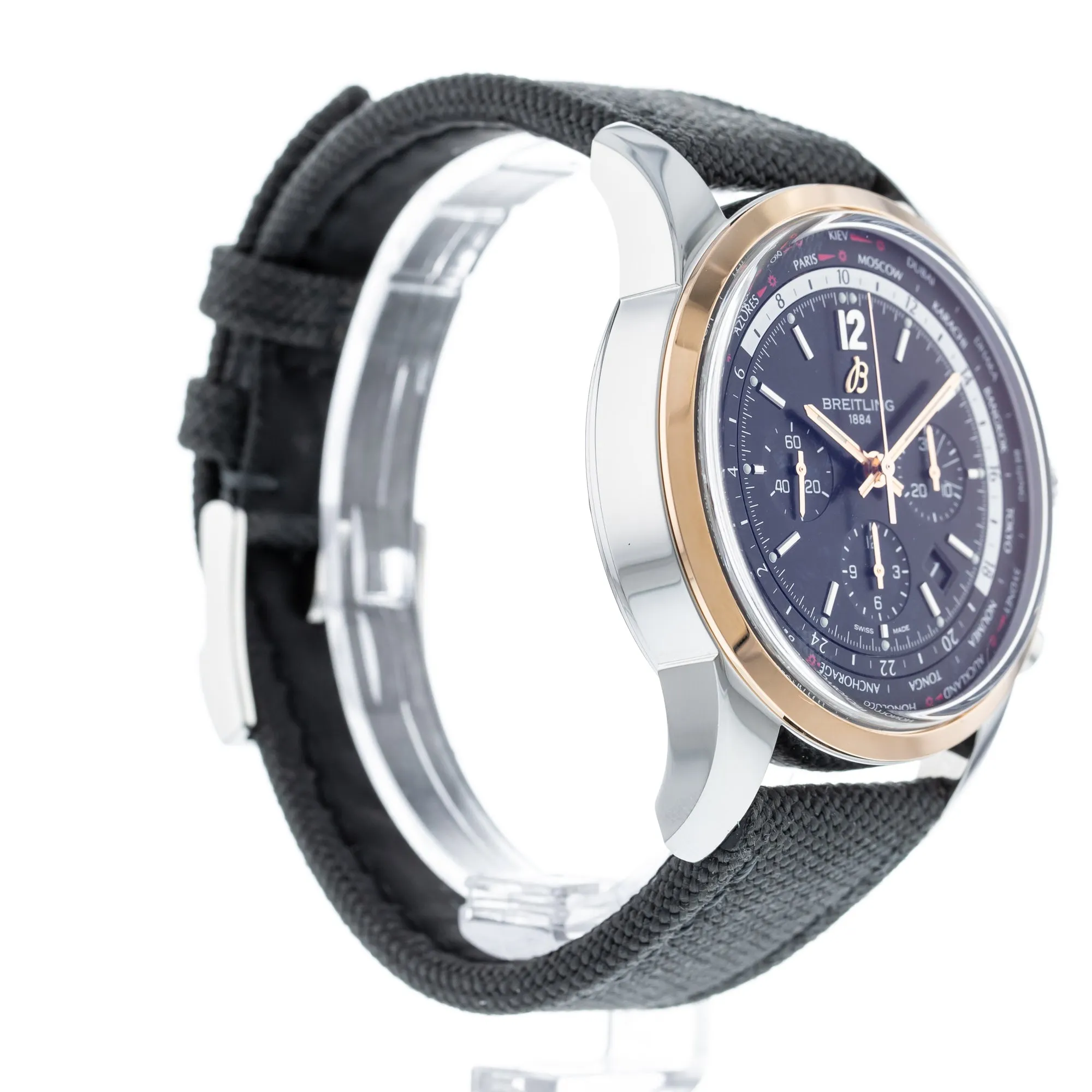 Breitling Transocean Chronograph Unitime Pilot UB0510