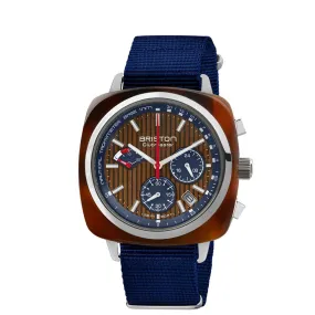 Briston Clubmaster Regatta Chrono Walnut