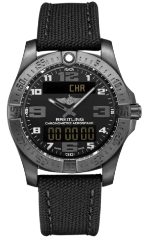 BRT Watch Aerospace Evo DLC-Coated Titanium Black