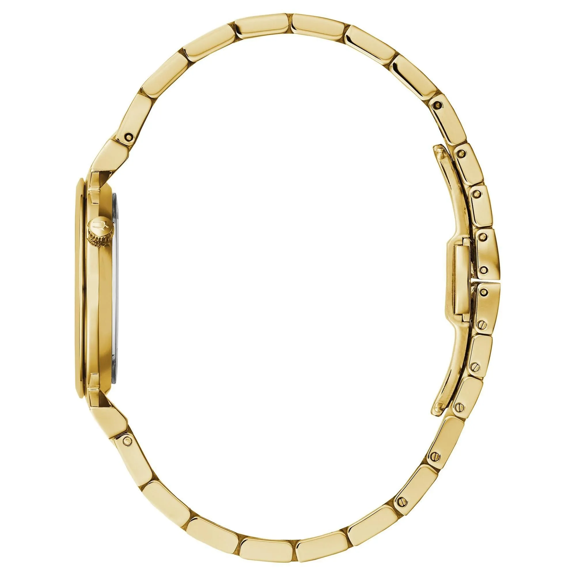 Bulova Ladies' Classic Regatta Gold-Tone Stainless Steel Watch 97L161