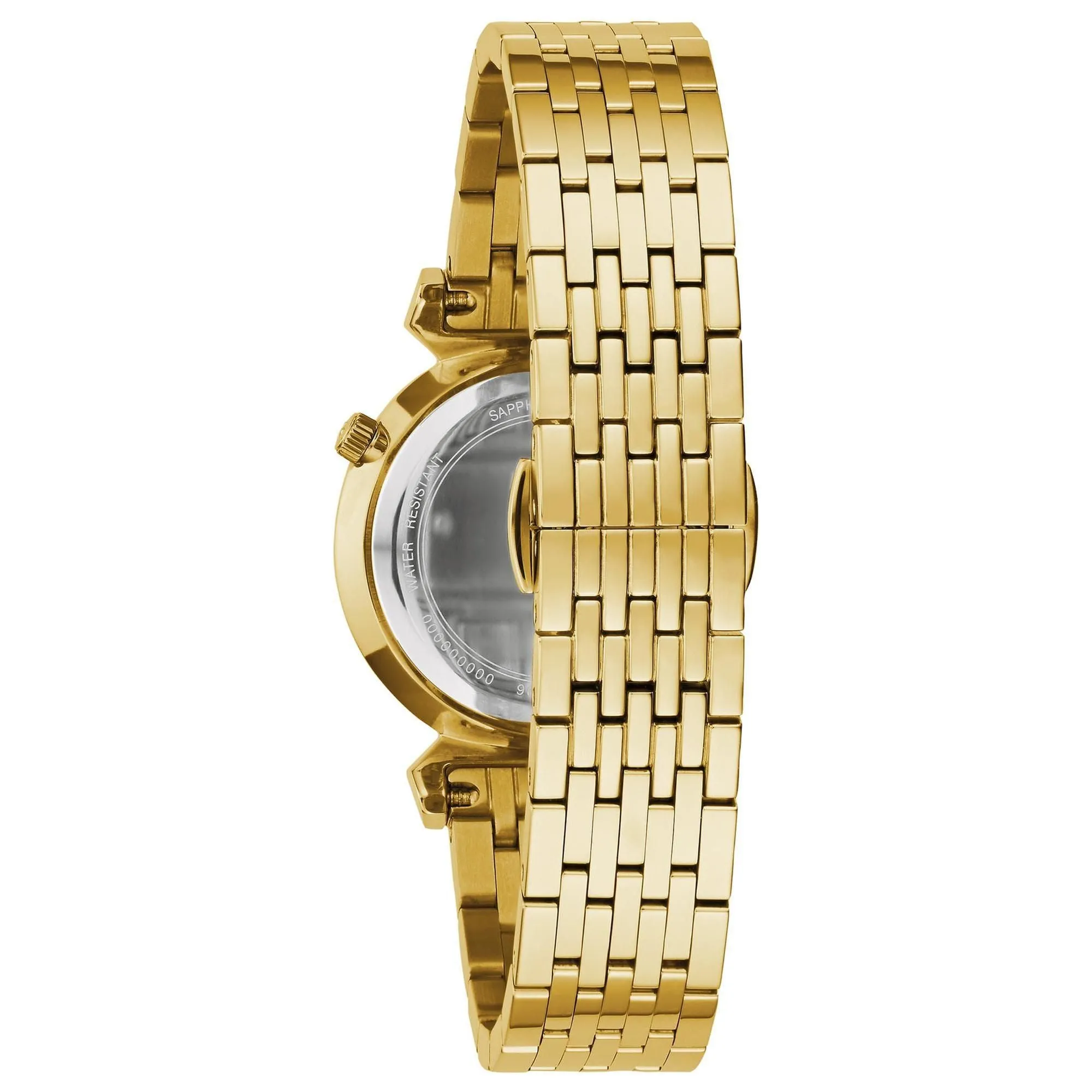 Bulova Ladies' Classic Regatta Gold-Tone Stainless Steel Watch 97L161