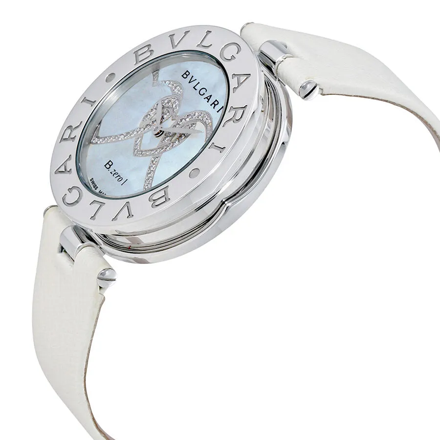 Bvlgari B.zero Diamond Quartz Ladies Watch BZ35WHDSL