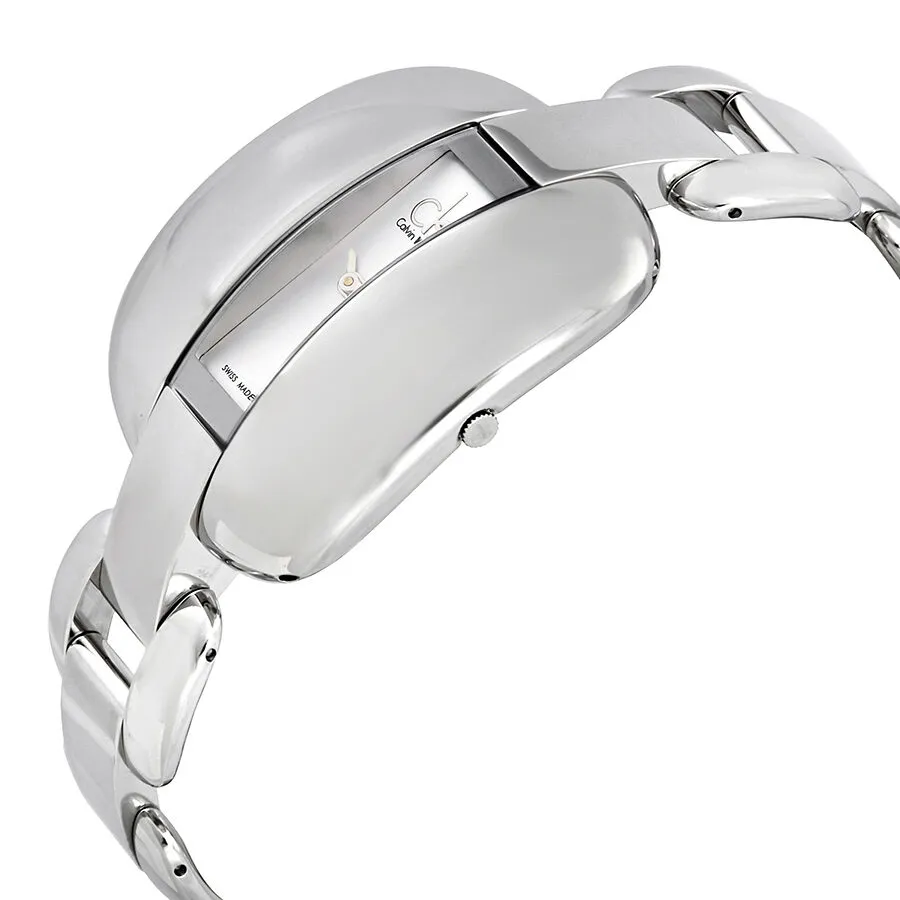 Calvin Klein Treasure Silver Dial Ladies Watch K2E23138