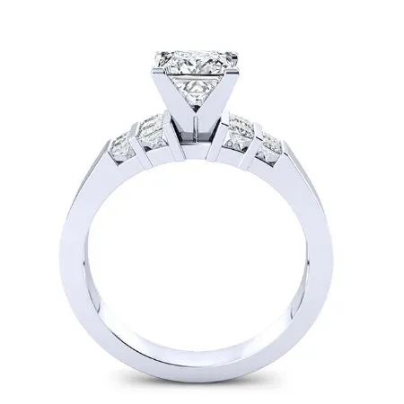Carnation - Princess Lab Diamond Bridal Set (IGI Certified)