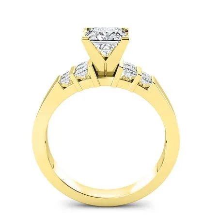 Carnation - Princess Lab Diamond Bridal Set (IGI Certified)