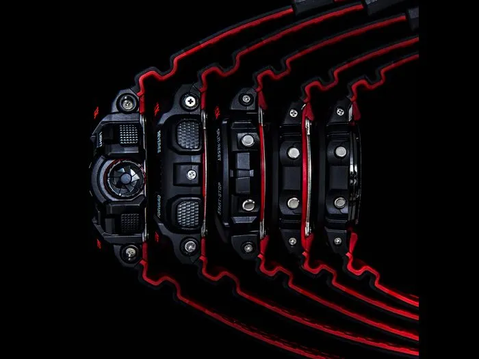 CASIO G-Shock 200M Water Resistant Shock Resistant #DW-5600HR-1DR