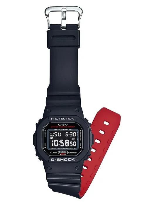 CASIO G-Shock 200M Water Resistant Shock Resistant #DW-5600HR-1DR