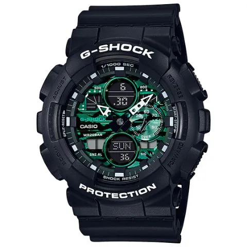 CASIO G-Shock 200M Water Resistant Shock Resistant #GA-140MG-1AER