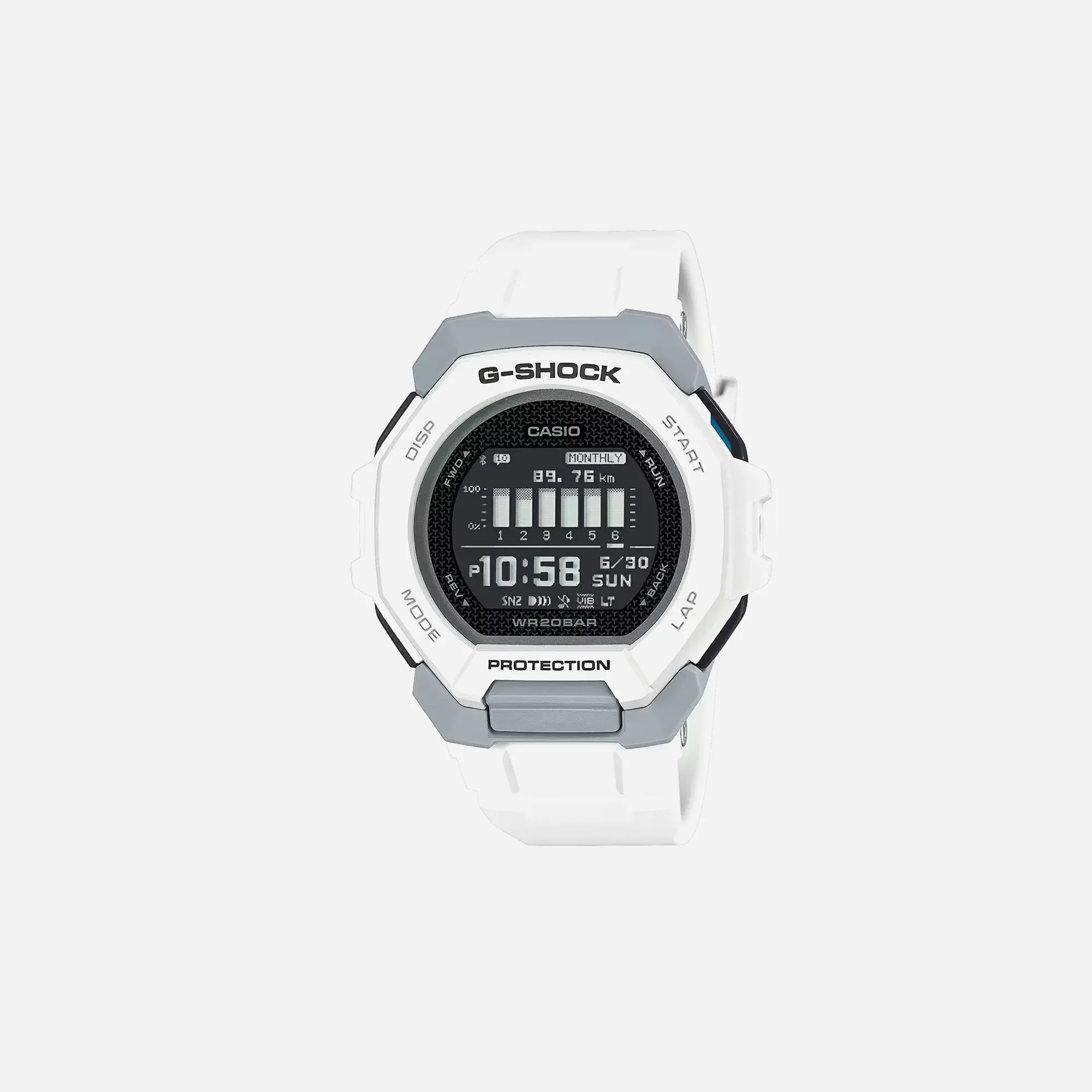 CASIO G-SHOCK GBD-300-7DR White/Black