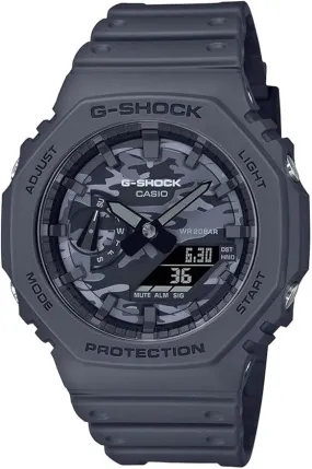 CASIO GA-2100CA-8AER G-Shock Grey 200M Water Resistant Shock Resistant Watch