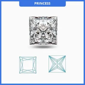  Princess-Cut Diamond Lugs Timepiece
