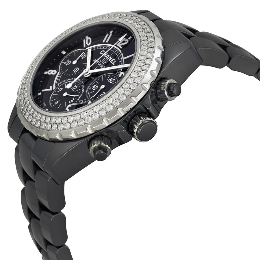 Chanel J12 Black Ceramic Ladies Watch H1009