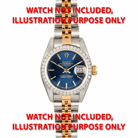 CHANNEL SET LADIES DIAMOND BEZEL 1CT BEZEL FOR ROLEX 26MM DATE, DATEJUST, PRES