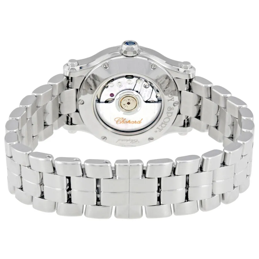 Chopard Happy Sport Automatic Silver Dial Ladies Watch 278573-3002
