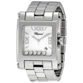 Chopard Happy Sport Square Diamond Ladies Watch 28/8467