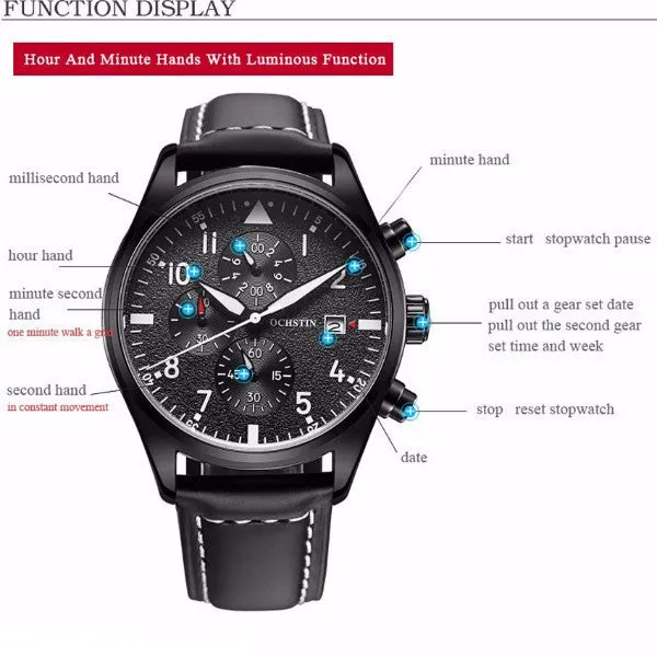 Chronograph Pilot Watch