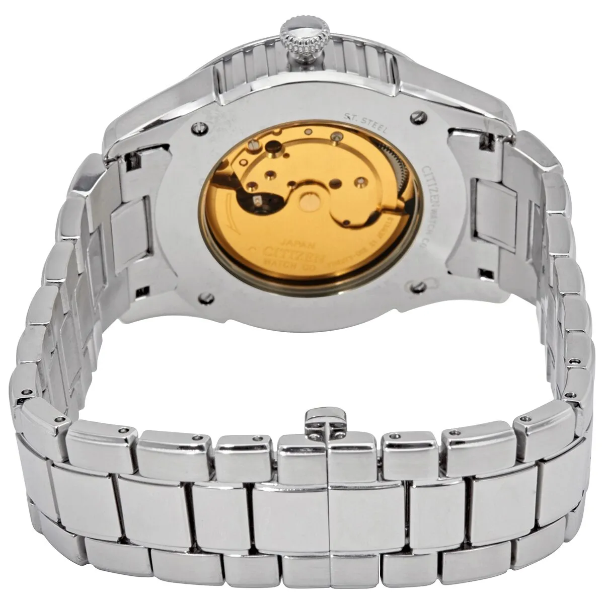 Citizen Automatic Silver Dial Stainless Steel Men's Watch NH8315-50A