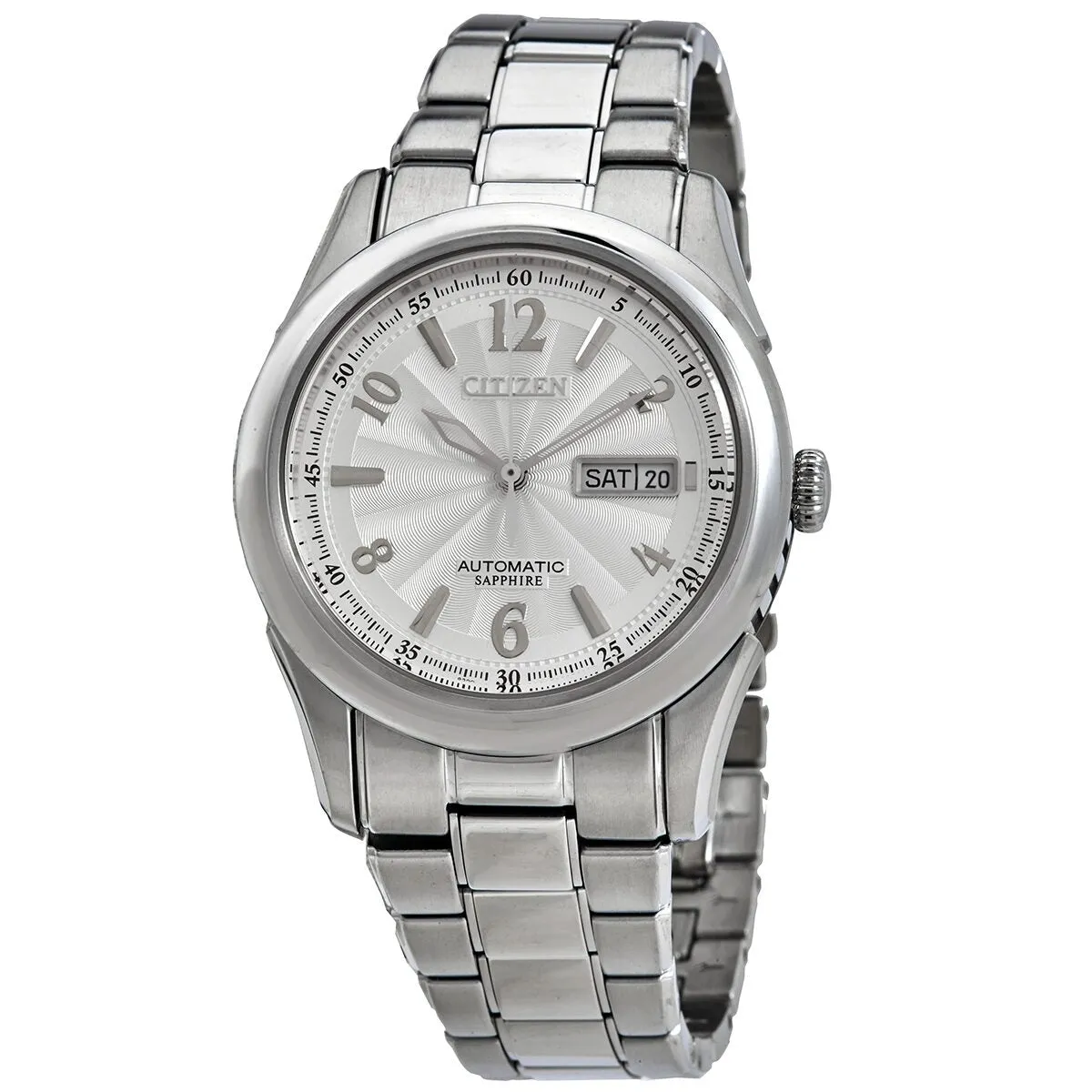 Citizen Automatic Silver Dial Stainless Steel Men's Watch NH8315-50A