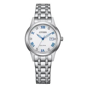 Citizen - FE1240-81A Ladies Eco-Drive Diamond Set Dress Watch