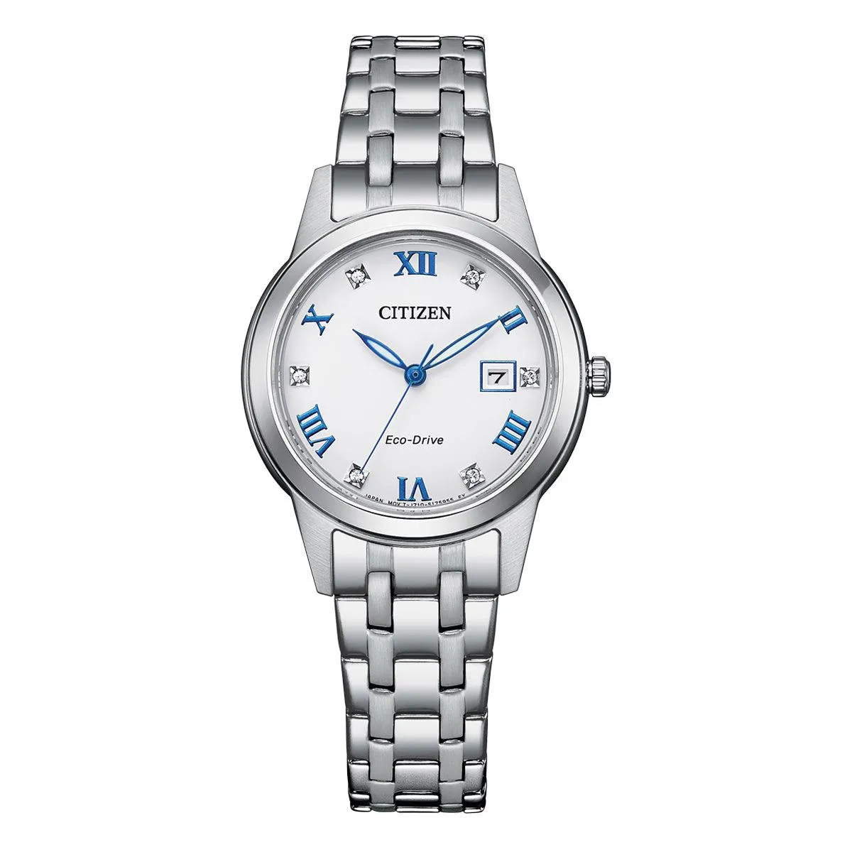 Citizen - FE1240-81A Ladies Eco-Drive Diamond Set Dress Watch
