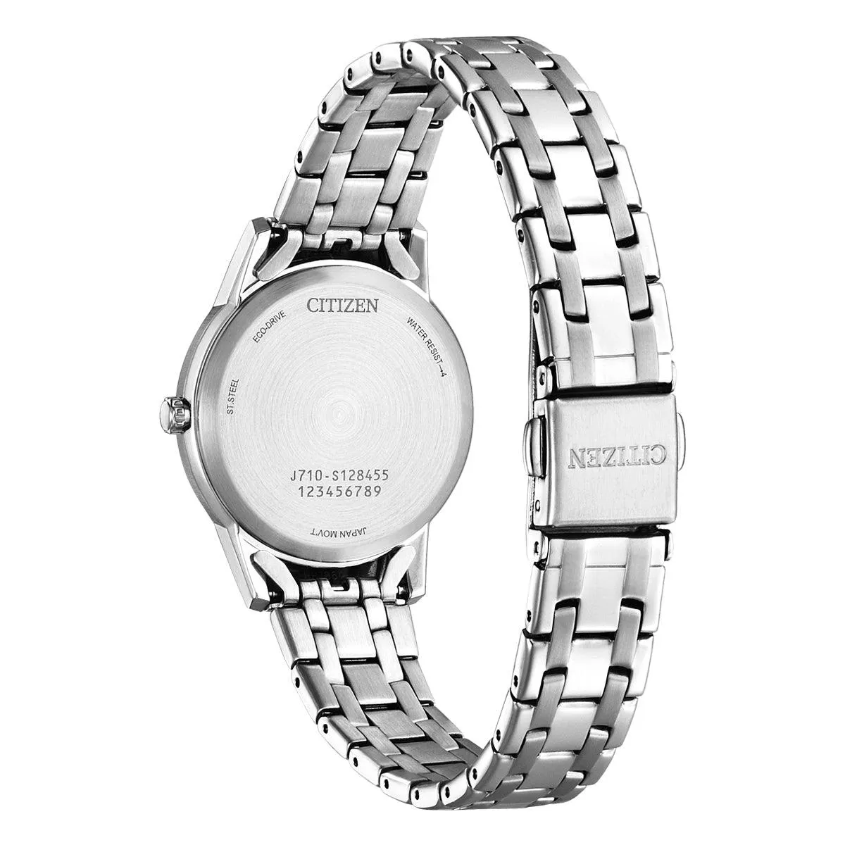 Citizen - FE1240-81A Ladies Eco-Drive Diamond Set Dress Watch