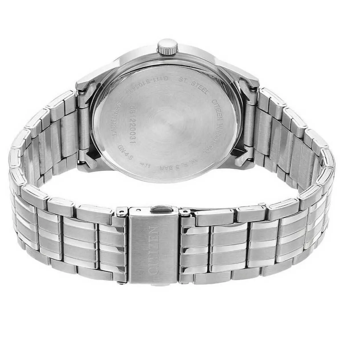 Citizen Men's Quartz Watch - Silver Tone Dial Stainless Steel Bracelet | BI5000-52A