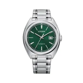 Citizen - NJ0101-78X Mens Stainless Steel Automatic Vintage Style Dress Watch
