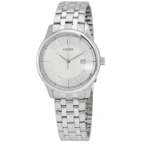 Citizen Quartz Silver Dial Stainless Steel Men's Watch BI1050-56A