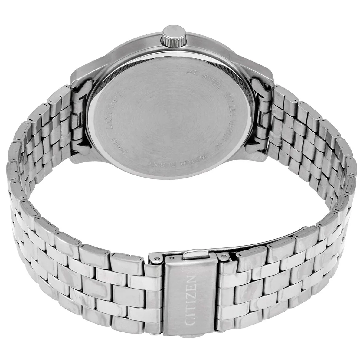 Citizen Quartz Silver Dial Stainless Steel Men's Watch BI1050-56A