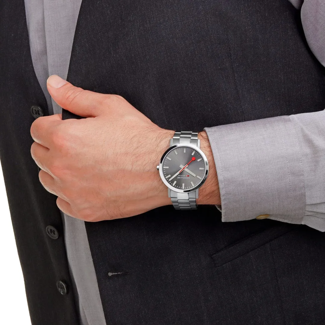 Classic, 40 mm, Stainless Steel Watch