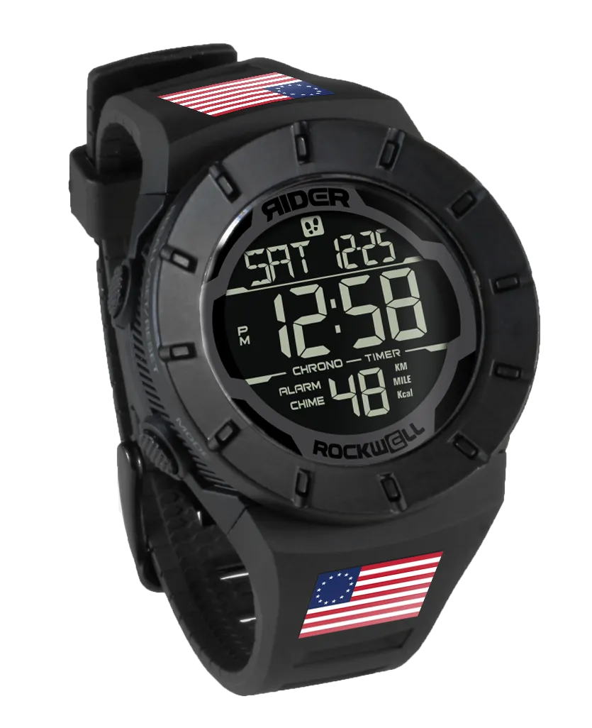 Coliseum Fit™ Forum - Betsy Ross Edition (Phantom Black) Watch