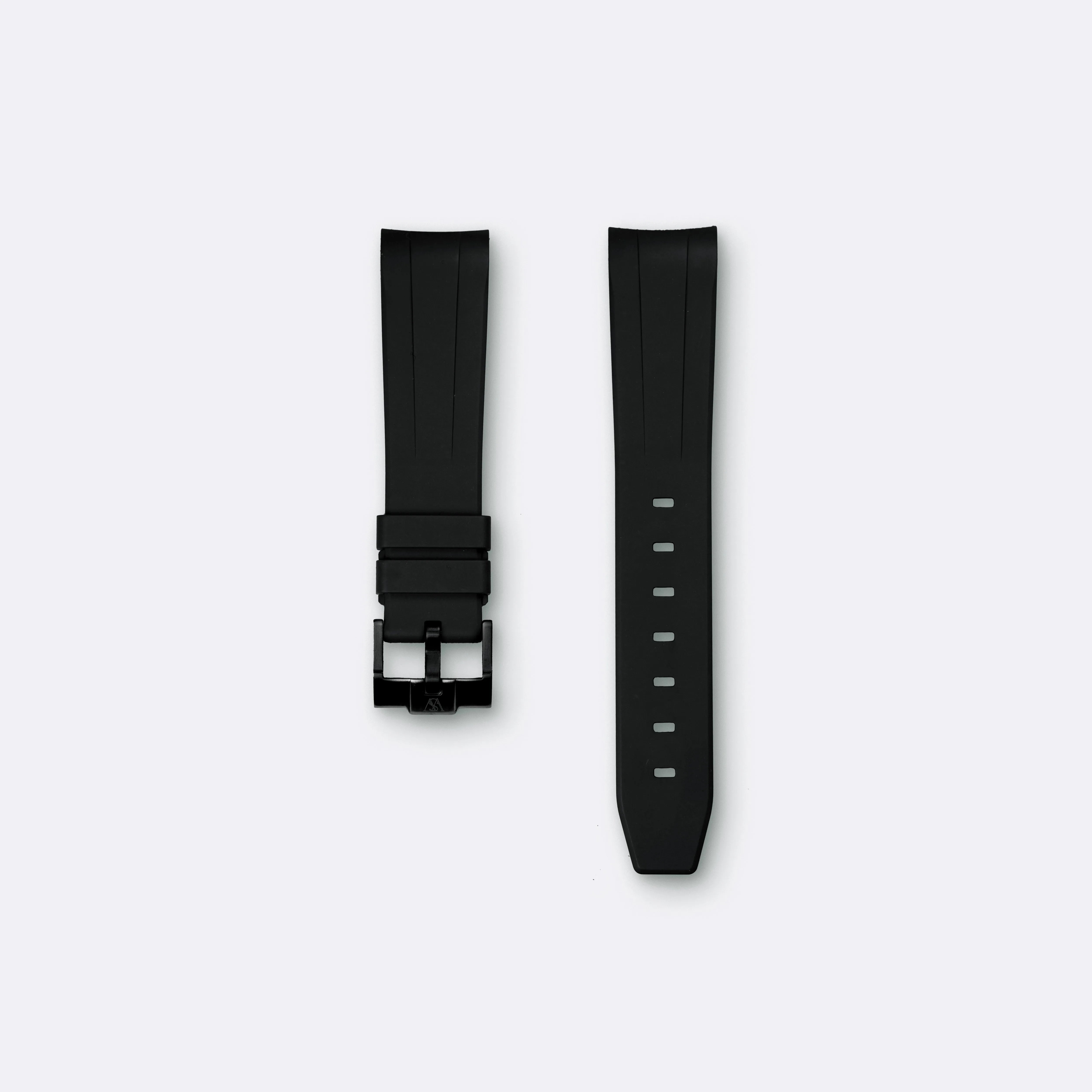 Curved FKM Rubber - Black