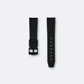 Curved FKM Rubber - Black