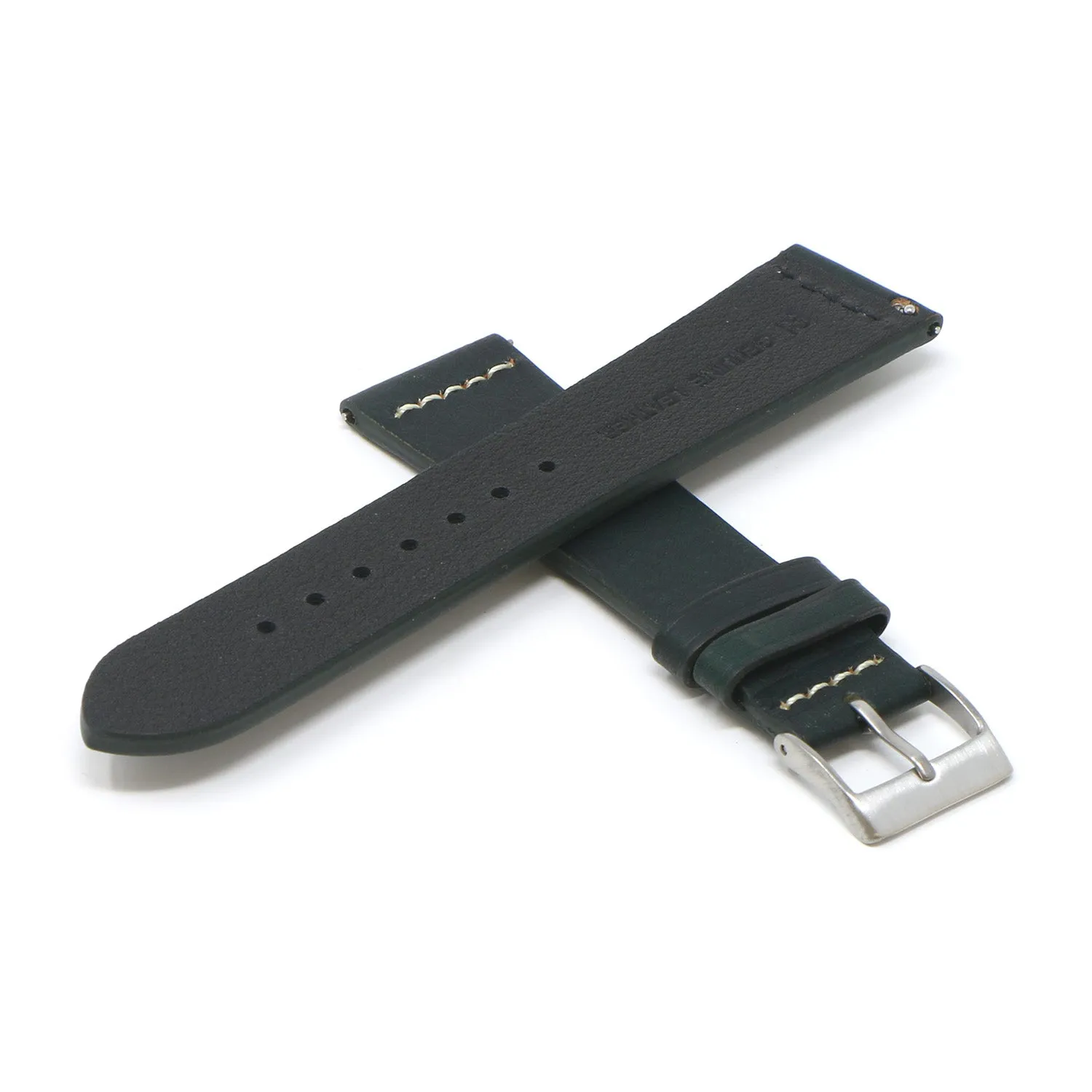 DASSARI Kingwood III Premium Vintage Leather Strap for Samsung Galaxy Watch 3
