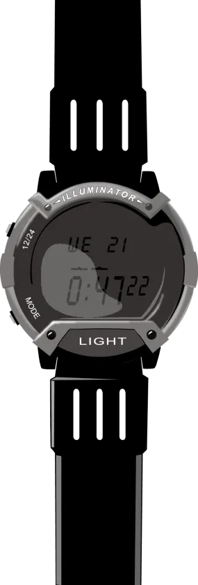 Digital Electronic Sport Watch Multifunction Military 24H Time Quartz Waterproof Casual LED Back Light with Simple Design 164ft 50M 5ATM Water Resistant Calendar Month Date Day - Black