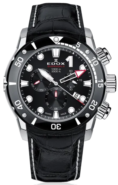 Edox Chronoffshore-1  Sharkman III Limited Edition 10241 TIB NIN