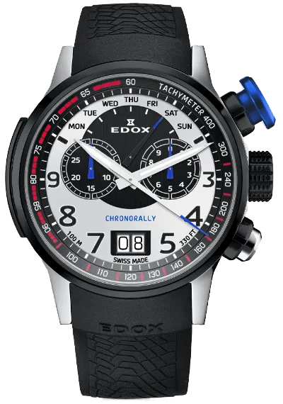 Edox Chronorally Chronograph Limited Edition 38001 TINNBU BN