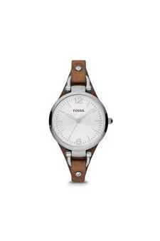 es3060p georgia brown leather watch by fossil -For -For Women