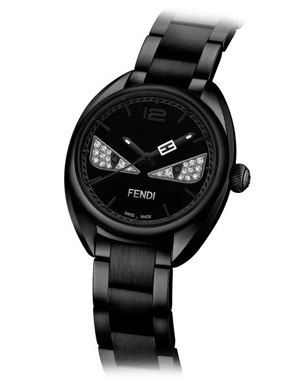 Fendi - Momento Bugs Black Dial - F215621000D3 - 781029
