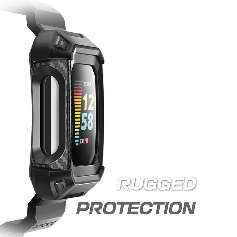 Fitbit Charge 5 Rugged Case Replacement Wristband Strap