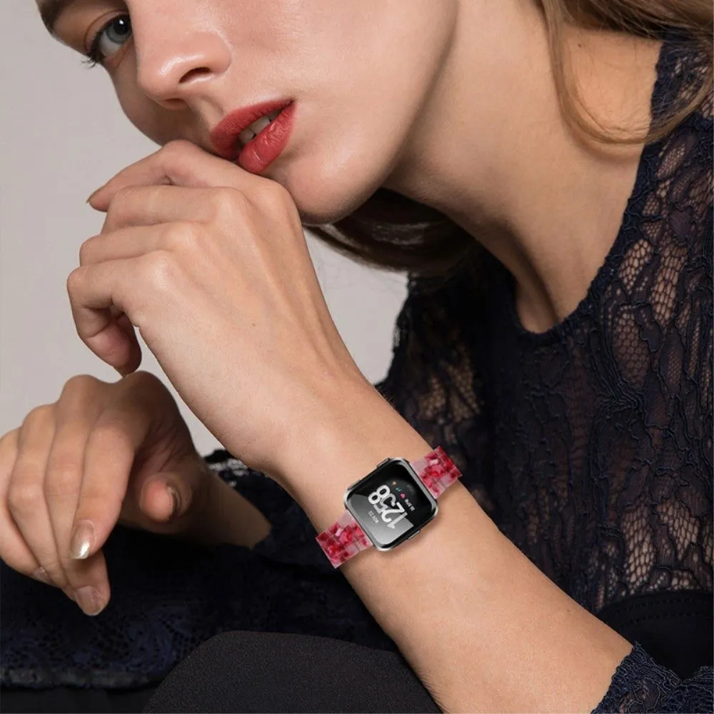 Fitbit Versa 2 / Versa Lite quick release resin watch strap - Peach