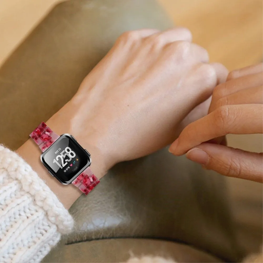 Fitbit Versa 2 / Versa Lite quick release resin watch strap - Peach