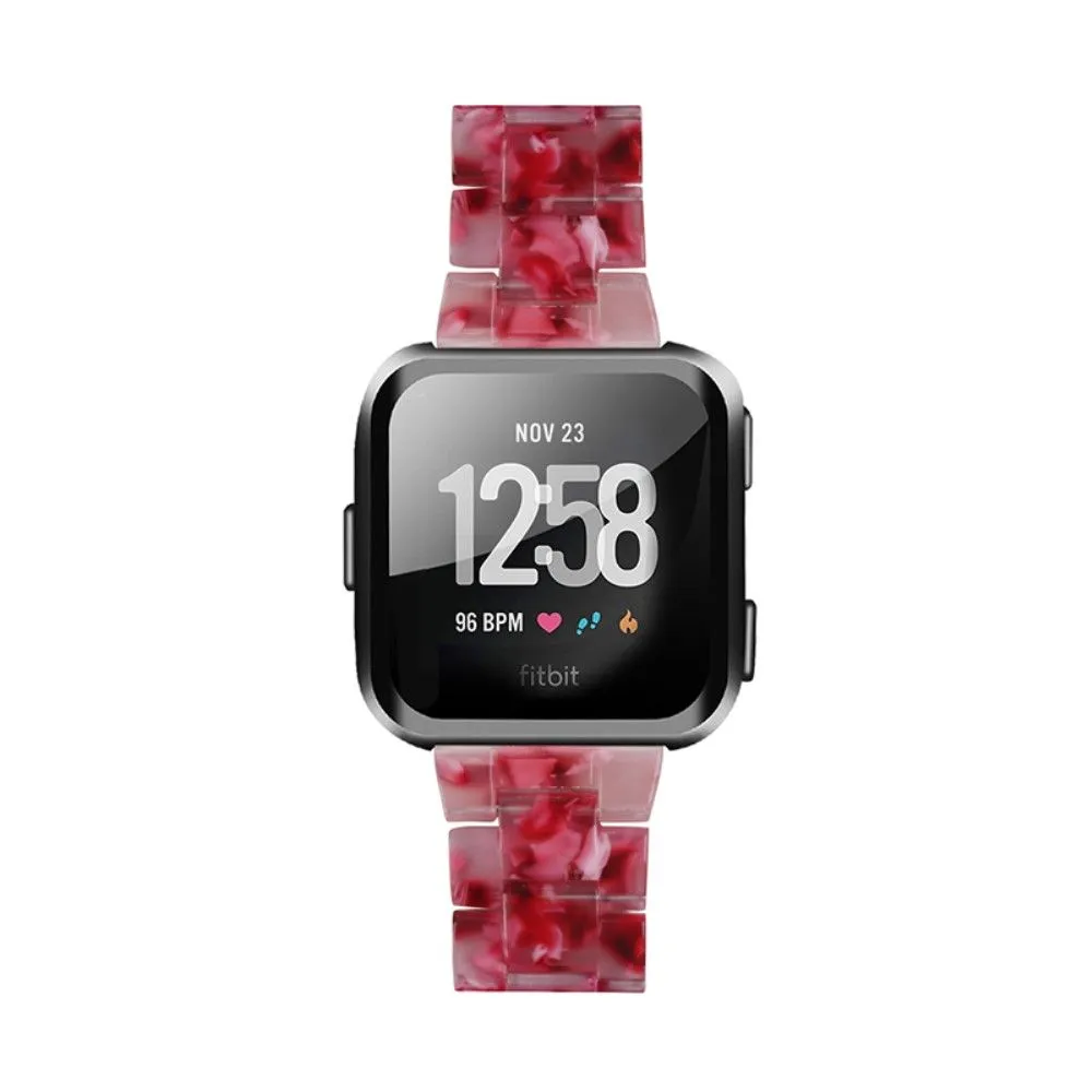 Fitbit Versa 2 / Versa Lite quick release resin watch strap - Peach