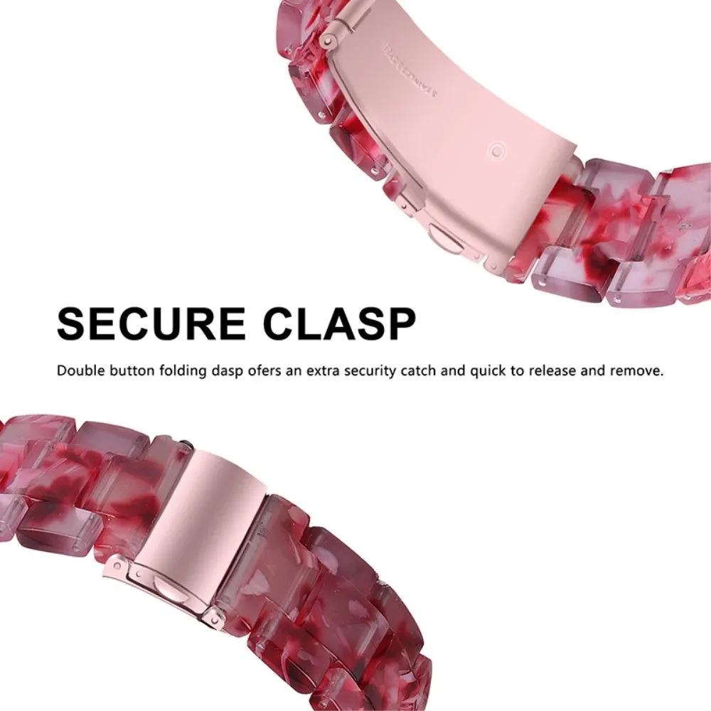 Fitbit Versa 2 / Versa Lite quick release resin watch strap - Peach
