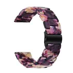Fitbit Versa 2 / Versa Lite quick release resin watch strap - Shiny Purple