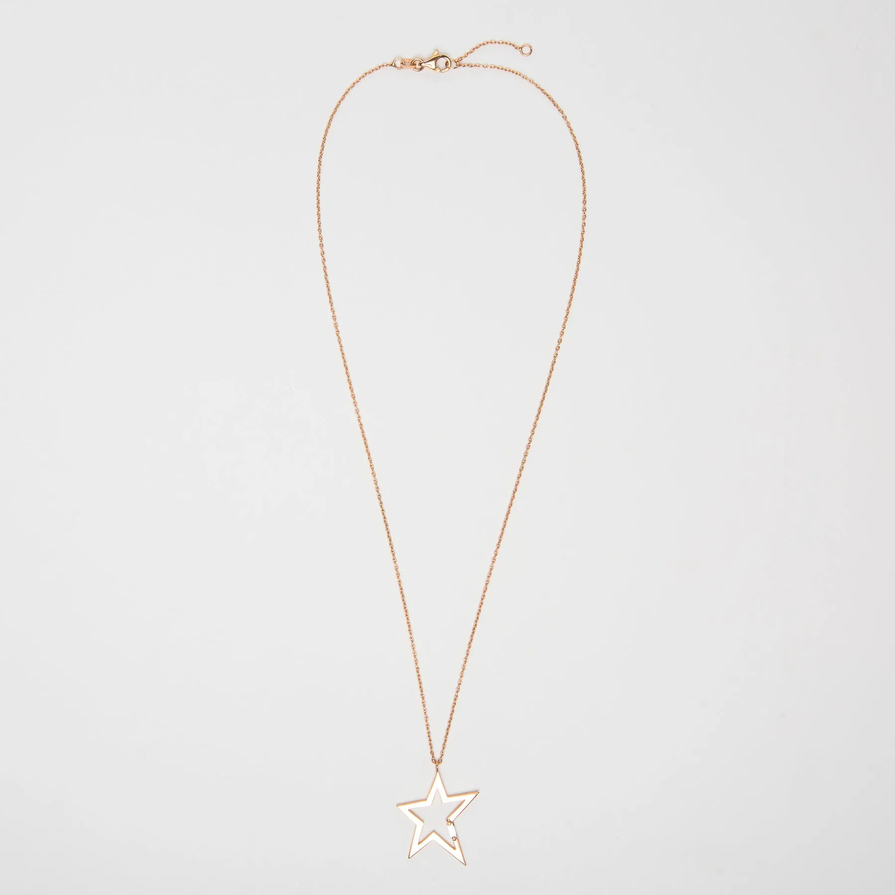 FIYA JEWELLERY | LARGE DIAMOND STAR NECKLACE